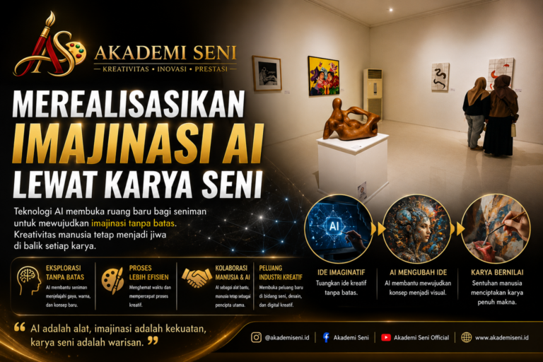 Merealisasikan Imajinasi dengan AI, Seni Digital Kian Membuka Peluang Kreator