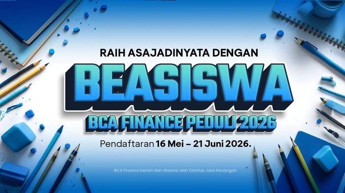 Yuk Gercep! Pendaftaran Beasiswa BCA Finance Peduli 2026 Ditutup Minggu Ini