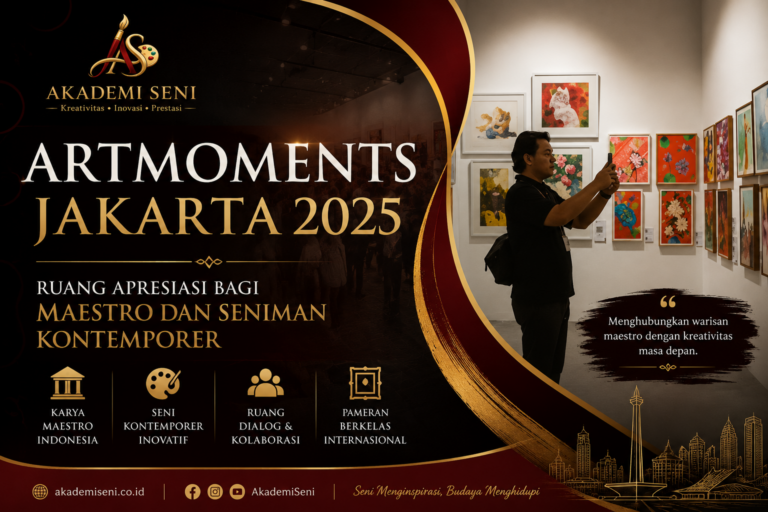 ArtMoments Jakarta Jadi Jembatan Antara Warisan Maestro dan Seni Kontemporer