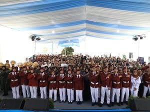 Puisi Siswi Sekolah Rakyat Pekanbaru Bikin Haru Peserta Open House
