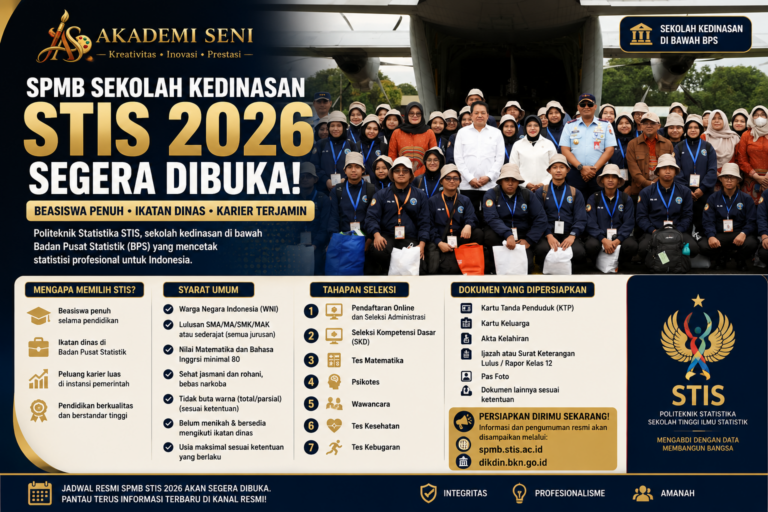 SPMB STIS 2026 Segera Dibuka, Simak Syarat dan Tahapan Seleksinya
