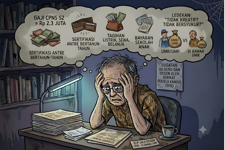 Besaran Gaji Dosen di PTN dan PTS, Benarkah di Bawah UMR?