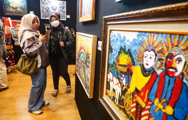 Pameran seni rupa karya seniman neurodivergen