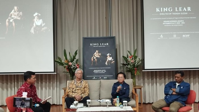 King Lear Hadir di Jakarta 16-17 September, Libatkan Aktor dari 8 Negara
